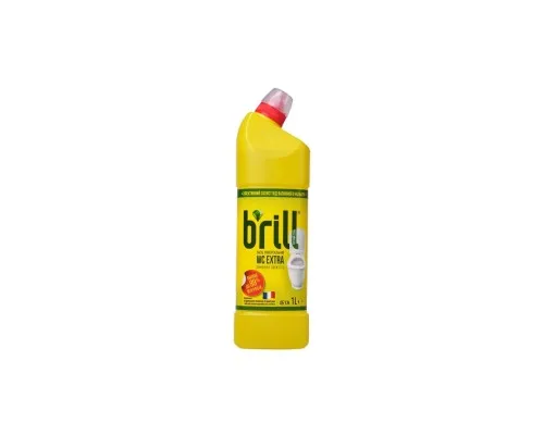 Засіб для чищення унітазу Brill WC Extra Лимонна свіжість На основі хлору 1 л (4820271230052)