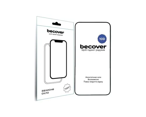 Скло захисне BeCover Nothing Phone (2a) 10D Black (711818)