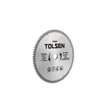 Диск пильний Tolsen ПРОФІз ТВС напайками по дереву 305х30-16мм, 80 зубців (76171)