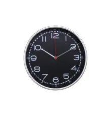 Настенные часы Optima Speed пластиковый, черный (O52111)