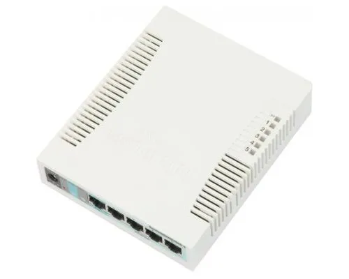 Комутатор мережевий Mikrotik RB260GS (CSS106-5G-1S)