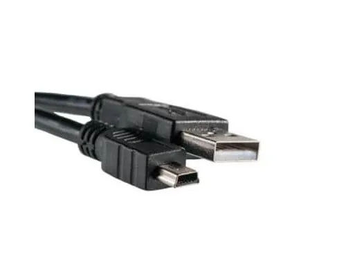 Дата кабель USB 2.0 AM to Mini 5P 1.5m PowerPlant (KD00AS1244)