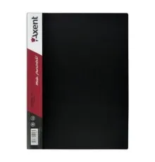 Папка с файлами Axent 60 sheet protectors, black (1060-01-А)