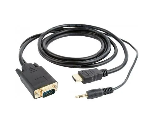 Перехідник HDMI to VGA 3.0m Cablexpert (A-HDMI-VGA-03-10)