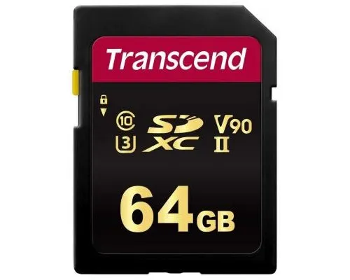 Карта памяті Transcend 64GB SDXC class 10 UHS-II U3 V90 MLC (TS64GSDC700S)