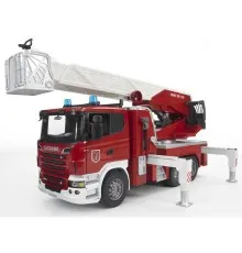 Спецтехніка Bruder Велика пожежна машина Scania R-series зі сходами М1:16 (03590)
