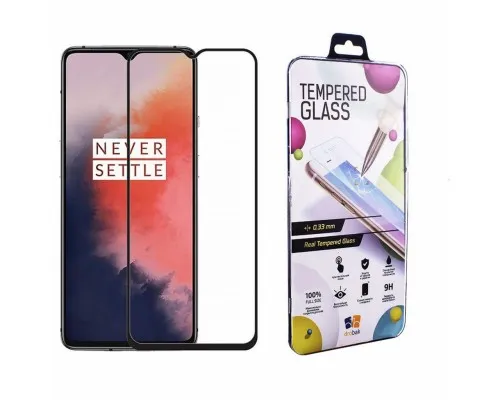 Скло захисне Drobak OnePlus 7T (Black) (454510)