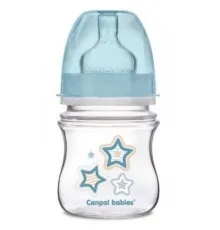 Пляшечка для годування Canpol babies Newborn baby, 120 мл, блакитна (35/216_blu)