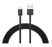 Дата кабель USB 2.0 AM to Type-C 1.2m Nets T-C801 Black T-Phox (T-C801 black)