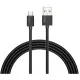 Дата кабель USB 2.0 AM to Type-C 1.2m Nets T-C801 Black T-Phox (T-C801 black)