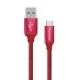 Дата кабель USB 2.0 AM to Type-C 2.0m red ColorWay (CW-CBUC008-RD)