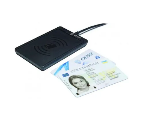 Безконтактный карт-ридер Автор Бесконтактный КР-382,USB для ID-паспорт (КР-382)
