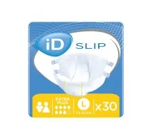 Підгузки для дорослих ID Slip Extra Plus Large талія 115-155 см. 30 шт. (5411416047667)
