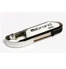 USB флеш накопитель Mibrand 64GB Aligator White USB 2.0 (MI2.0/AL64U7W)