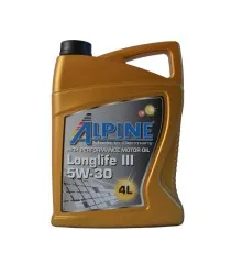 Моторное масло Alpine 5W-30 Longlife III 4л (0285-4)