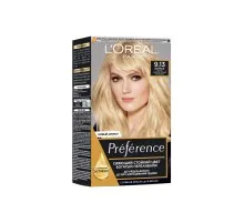 Краска для волос L'Oreal Paris Preference 9.13 - Очень светло-русый бежевый (3600520248844)