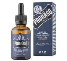 Олія для догляду за бородою Proraso Azur Lime 30 мл (8004395007417)