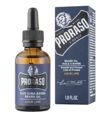 Олія для догляду за бородою Proraso Azur Lime 30 мл (8004395007417)