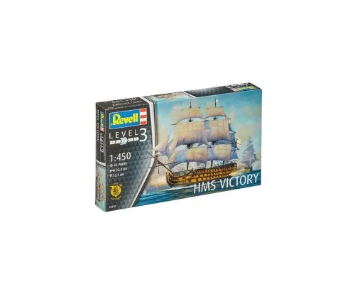 Збірна модель Revell Корабель HMS Victory рівень 3 масштаб 1450 (RVL-05819)