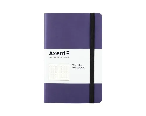 Блокнот Axent Partner Soft 125х195 мм в крапку 96 аркушів Синій (8310-38-A)