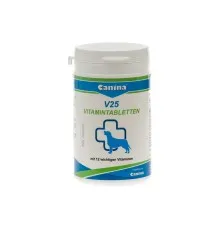 Витамины для собак Canina Поливитаминный комплекс V25 60 таблеток (4027565110117)