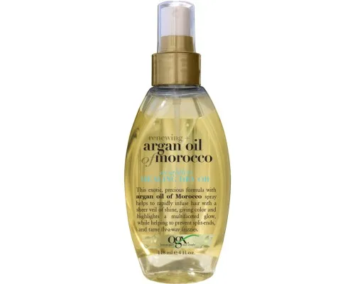 Масло для волос OGX Argan oil of Morocco Восстанавливающее аргановое 118 мл (0022796976208)