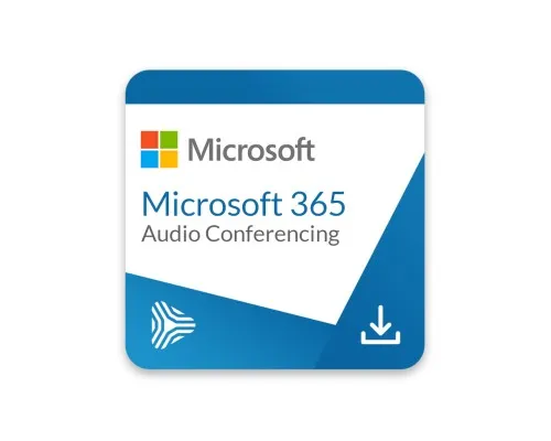 Офисное приложение Microsoft 365 Audio Conferencing 1 Year P1Y Annual License (CFQ7TTC0LHSL_0001_P1Y_A)