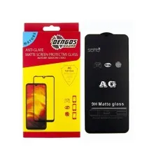 Скло захисне Dengos Full Glue Matte Infinix Smart 6 black frame (TGFG-MATT-42)