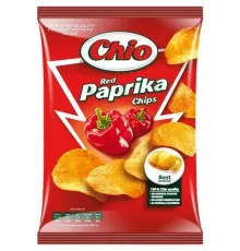 Чіпси Chio Chips зі смаком паприки 75 г (5997312700610)