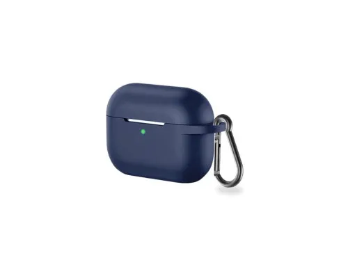 Чохол для навушників BeCover Silicon для Apple AirPods Pro Navy Blue (704483)