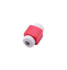 Тримач для кабелю Extradigital Cable Clips Savior for Aplle iPhone, захист від заломів, Red (KBC1738)