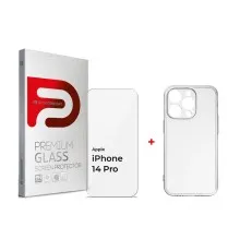 Чохол до мобільного телефона Armorstandart Apple iPhone 14 Pro (Clear glass + Air Series Case) (ARM66922)