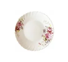 Тарілка Vittora "Рожевий Букет" Wave Dessert 19 см (V-190РВ)
