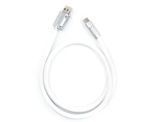 Дата кабель USB 2.0 AM to Type-C 1.0m white Dengos (PLS-TC-NS-WHITE)