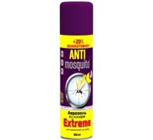 Аерозоль від комах Anti mosquito Extreme від комарів 120 мл (4820214190412)
