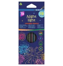 Олівці кольорові Cool For School Night light тригранні 12 кольорів (CF15183)