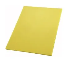 Дошка для нарізання Winco CBYL-1824 45 х 60 х 1,25 см Yellow (01181)