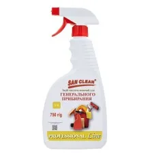 Спрей для чищення ванн San Clean Prof Line для генерального прибирання 750 г (4820003544358)