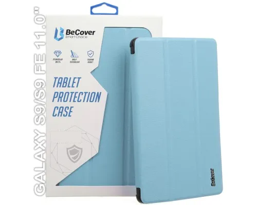 Чехол для планшета BeCover Smart Case Samsung Tab S9 (SM-X710/SM-X716)/S9 FE (SM-X510/SM-X516B) 11.0 Light Blue (710414)