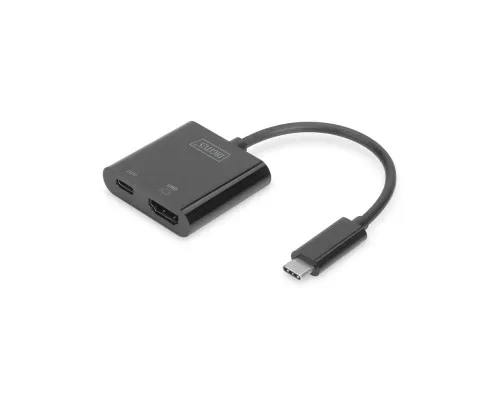Концентратор Digitus USB-C to HDMI/USB-C UHD 4K (DA-70856)