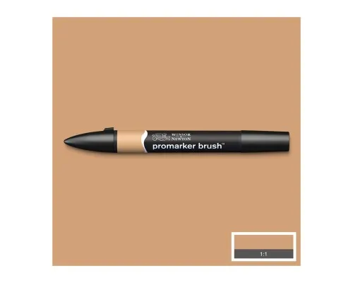 Маркер Winsor&Newton двусторонний Brushmarker, (O427) Корица (884955042717)