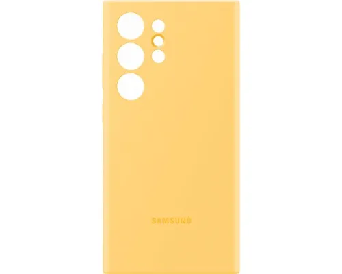 Чохол до мобільного телефона Samsung S24 Ultra Silicone Case Yellow (EF-PS928TYEGWW)