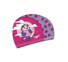 Шапка для плавания Speedo Printed Polyester Cap IU рожевий, фіолетовий 8-1224114676 OSFM (5059937304731)