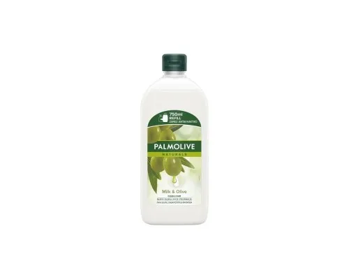 Жидкое мыло Palmolive Naturals Интенсивное увлажнение Молочко и оливка сменный блок 750 мл (8693495025263)