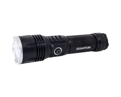 Фонарь Quantum Solid Highlight 10W LED + дімер з функцією Power Bank (QM-FL1021-CB)