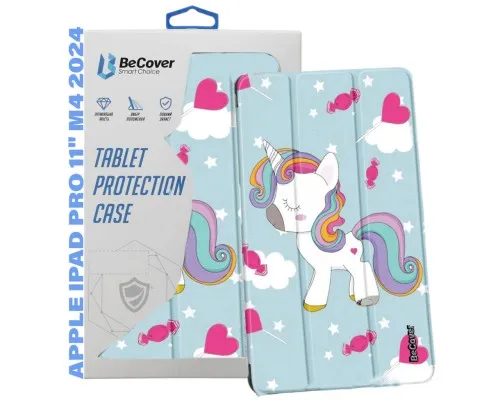 Чохол до планшета BeCover Smart Case Apple iPad Pro 11" M4 2024 Unicorn (711642)