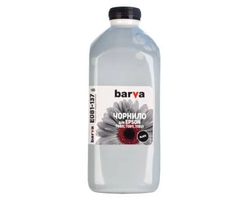 Чорнило Barva EPSON T0811 BLACK 1кг (E081-137)