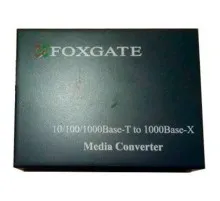 Медіаконвертер FoxGate 10/100/1000Base-T RJ45 to 1000Base-SX/LX SFP slot (EC-SFP1000-FE/GE-LFP)