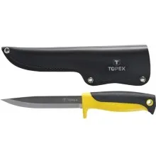 Нож Topex унiверсальний, зi шкiряним чохлом (98Z103)