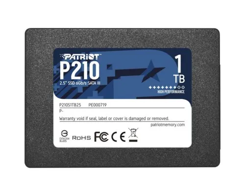 Накопичувач SSD 2.5 1TB Patriot (P210S1TB25)